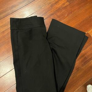 Express editor flare black pants